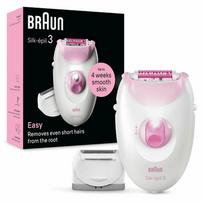 BRAUN Silk-épil 3 3-031 20 tweezers Pink, White