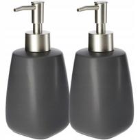 Skystas gelio muilo dozatorius pilkas 2 x 400ml