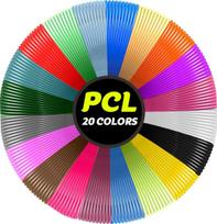 Plastikas 3D rašikliui PCL, 100m, žemoje temperatūroje besilydantis, 3D rašikliams