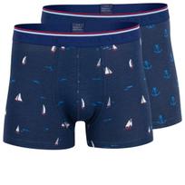 Apatiniai vyrams Clark Crown 1035 Men's boxershort Marine, 2 vnt