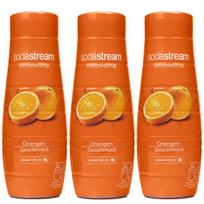 3x "SodaStream Classics" apelsinų sirupas 440ml