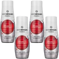 4x "SodaStream" kolos sirupas be cukraus 440ml