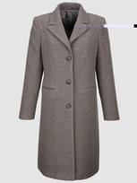 Paltas moterims Dress In 2121-4828, pilkas