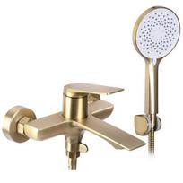 Vonios maišytuvas Rea Avalon Brushed Gold