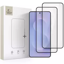 Tech-Protect Glass Fit+ 2-pack apsauginis stiklas skirta Samsung Galaxy S25 Edge – skaidrus