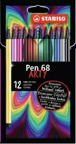 Flomasteriai PEN 68 ARTY 12sp.