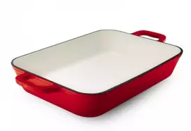Kepimo indas, raudonas Grand Feu (33 cm)