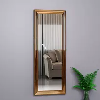 Veidrodis, Hanah Home, bronza, 40 x 105 x 3, cm
