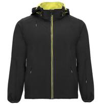 Softshell striukė vyrams SIBERIA, juoda/punch lime