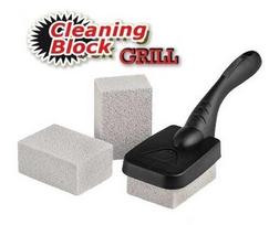 Valymo blokelis degėsiams Cleaning Block Grill su rankena, vnt.