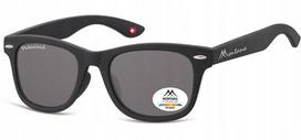Akiniai nuo saulės vaikams Montana Nerd UV 400, juodi, Универсальный