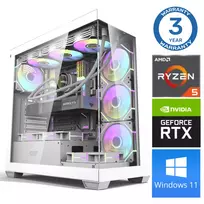 INTOP Ryzen 5 7500F 64GB DDR5 1TB SSD M.2 NVME RTX5060 8GB WIN11
