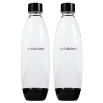 "SodaStream Terra Black" saturatorius + 2 buteliai + "SodaStream" CO2 kasetė, skirta "QuickConnect" saturatoriui + "Bolero