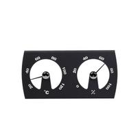 Pirties termometras ir drėgmės matuoklis Powermax PVT009 aliuminis, juodas