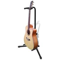 Reguliuojamas stovas vienai gitarai, Juoda