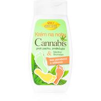 Bione Cosmetics Cannabis minkštinamasis pėdų kremas 260 ml