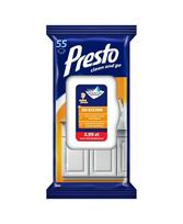 Presto drėgnos virtuvės servetėlės, 55vnt