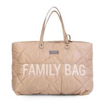Mamos krepšys Childhome Family bag Nursery bag, puffered beige