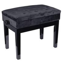 Reguliuojamas pianino suoliukas NN Bench 2, juodas