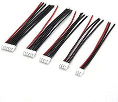 22 Awg 2S 3S 3S 4S 5S 6S įkroviklio kabelis, balansuojantis Jst Xh jungties kištuko adapterį (2 vnt. X), 10 vnt.