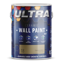 Interjero dažai ULTRA ceramic, cinamono sūkurys (18), 2,5 l