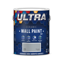 Interjero dažai ULTRA ceramic, plieno audra (9), 0,7 l