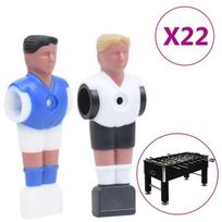 vidaXL Stalo futbolo žaidėjai, 22 vnt.