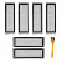 6 x HEPA filtras, skirtas "RoboRock E25 / E35 / S6 / S5 / S50 / S5 MAX / S6 maxV