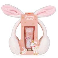 Vonios komplektas Dreamy Winter: dušo želė, 100 ml + ausų šildytuvas