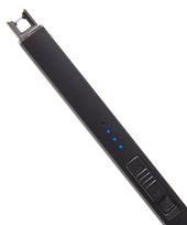 Elektrinis žiebtuvėlis USB, juodas