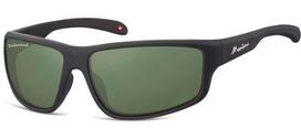 Sportiniai akiniai nuo saulės Montana Collection Polarized, juodi