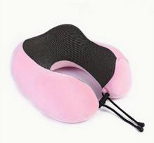 U formos kaklo kelioninė pagalvė, pink