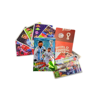 Futbolo kortelių rinkinys WORLD FOOTBAL STAR / futbolo žvaigždės - 8vnt.