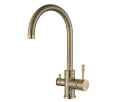 Virtuvinis vandens maišytuvas Aquasanita Decor 2963 Brass