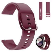 „BestAccessories“, silikoninis dirželis, 20 mm pločio, bordo spalvos