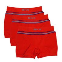 Trumpikės vyrams Bisoks 61814, raudonos, 3 poros, M