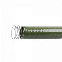 Žarna Bradas Suction-Flex su plienine spirale, 50 mm, 6 m, žalia