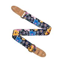 Diržas ukulelei Cascha Vegan - Floral Sketch CUS-VC5