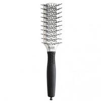 Plaukų šepetys Olivia Garden Essential Style Double Tunnel Silver