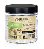 Vonios druska Acappella Naturals Detox 600 g