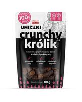UNISZKI Crunchy Triušis su Mėta ir Dilgėlėmis - Skanėstas Šunims - 80g