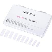 NEONAIL Nail Tips Priklijuojami nagai tipas Clear 120 vnt.