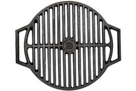 Apvalios ketaus kepsninės grotelės Davr Metall, 42 cm, juodos