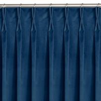 Homede naktinė užuolaida Vila, 530x245 cm, mėlyna
