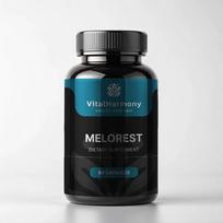 VitalHarmony Melorest - natūrali miego parama 90 kapsulių