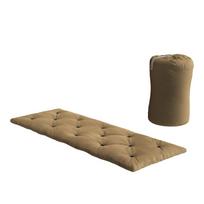 Ypač minkštas futono čiužinys garstyčių spalvos 70x190 cm Bed In A Bag – Karup Design