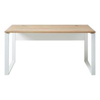 Darboo stalas su ąžuoline apdaila 158x79 cm Lioni - Germania