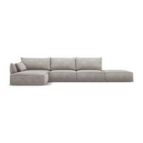 Šviesiai pilka kampinė sofa (kairysis kampas) Vanda - Mazzini Sofas