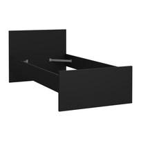 Viengulė lova juodos spalvos 90x190 cm Naia – Tvilum