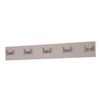 Taupe spalvos iš metalo sieninė lentyna 70 cm Leatherman – Spinder Design